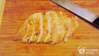 салат цезарь