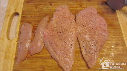 салат цезарь