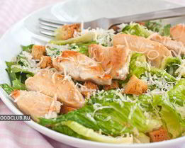 Цезарь с курицей