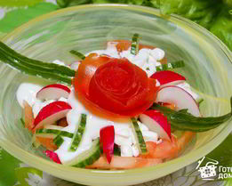 Салат Весенняя свежесть