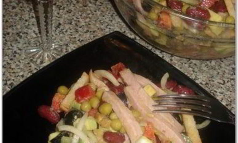 Рецепт салата все включено