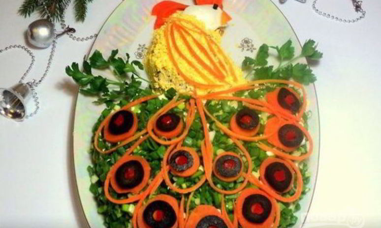 Рецепт салата жар-птица