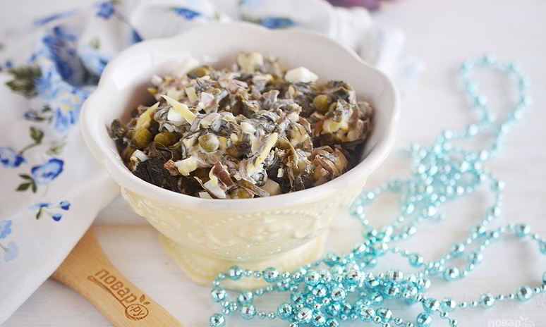 Рецепт славянского салата