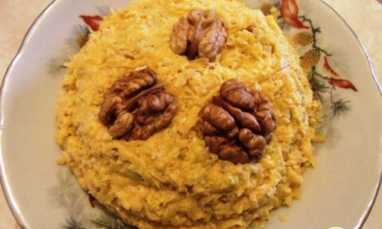 Рецепт тыквенного салата