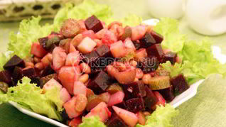 Винегрет с фасолью