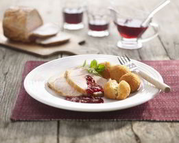 Брусничный соус