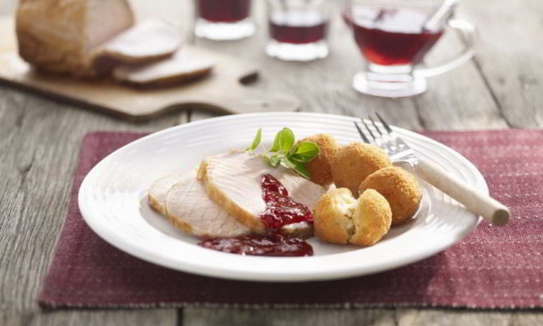 Рецепт брусничного соуса