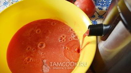 домашняя томатная паста через соковыжималку