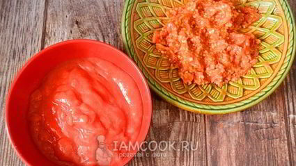 домашняя томатная паста через соковыжималку