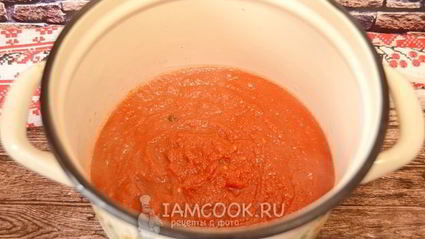 домашняя томатная паста через соковыжималку