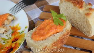 Фасолевый соус с болгарским перцем