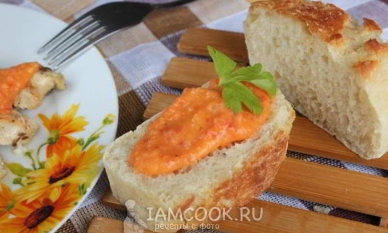 Рецепт фасолевого соуса с болгарским перцем