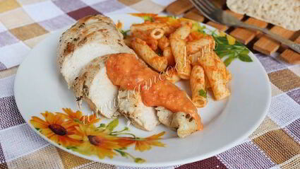 фасолевый соус с болгарским перцем