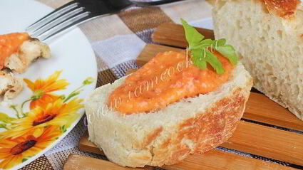 фасолевый соус с болгарским перцем