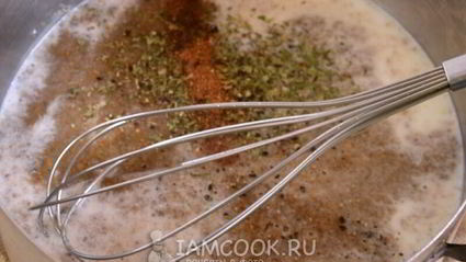 грибной соус из сушеных грибов