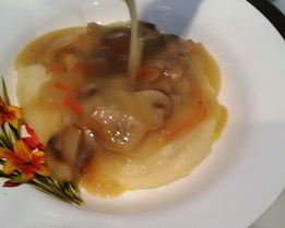 Грибной соус с зеленью