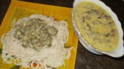 грибной соус со сливками