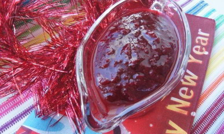 Рецепт клюквенно-апельсинового соус к птице