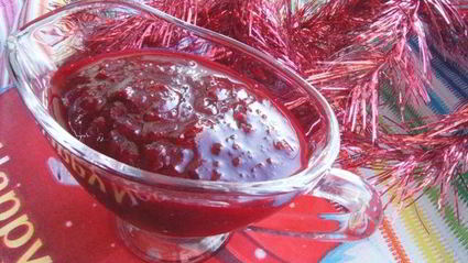 клюквенно-апельсиновый соус к птице