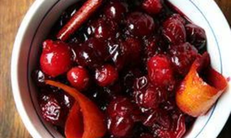 Рецепт клюквенного соуса к птице