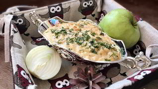 Луково-яблочный соус