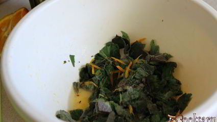 мятно-апельсиновый соус