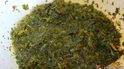 мятно-апельсиновый соус