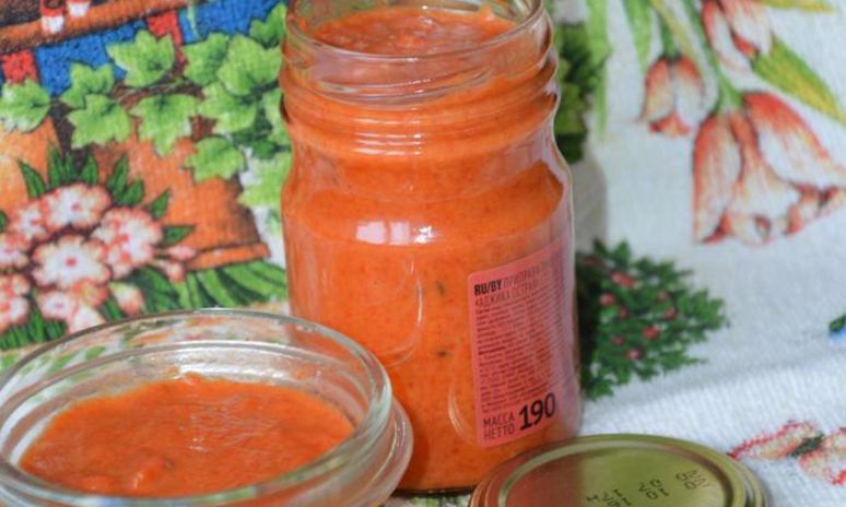 Рецепт острого соуса в стиле хариссы