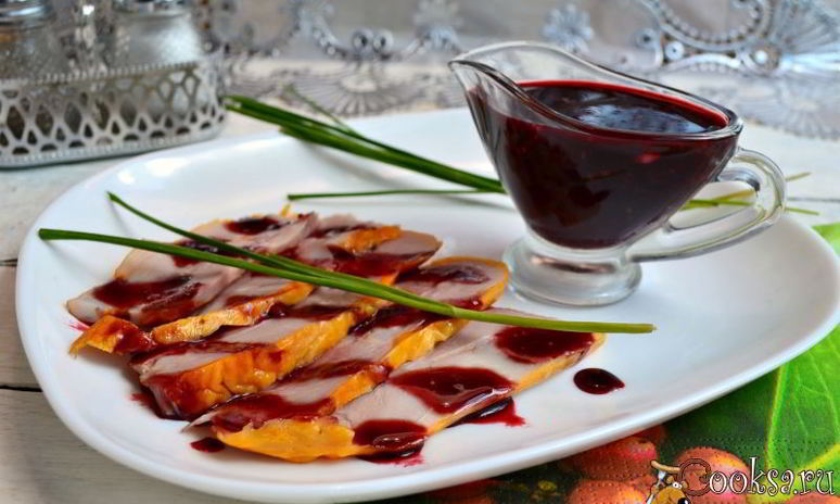 Рецепт острого ягодного соуса