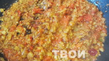 овощной соус с баклажанами
