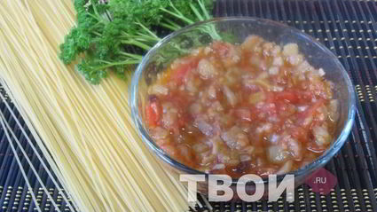 овощной соус с баклажанами