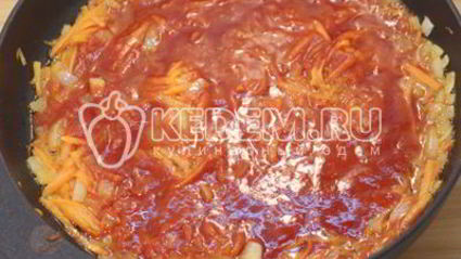 овощной соус с томатами к пасте