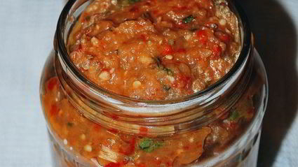 сербский соус с запеченными овощами