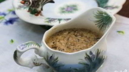 сливочно-грибной соус для мяса