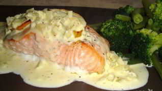 Сливочный соус для лосося