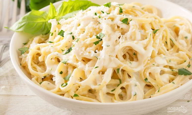 Рецепт сливочного соуса для пасты