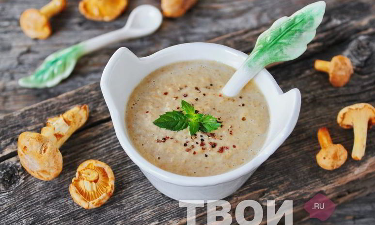 Рецепт сливочного соуса с грибами