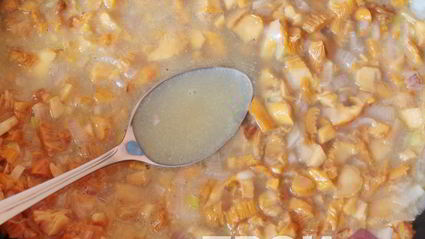 сливочный соус с грибами