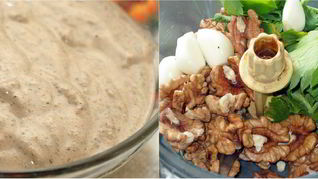 Соус баже из грецких орехов