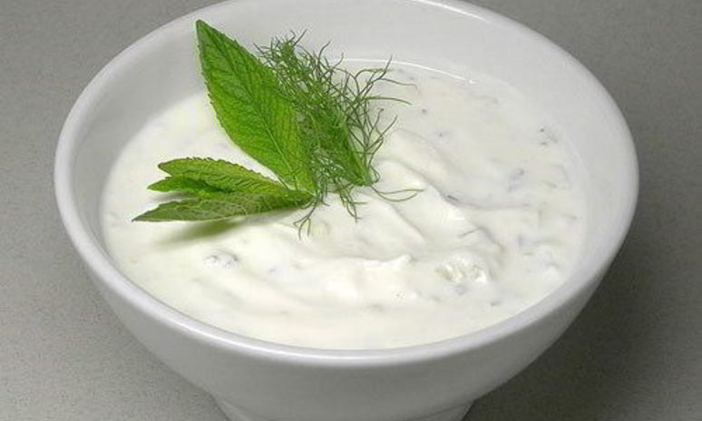 Рецепт соуса дзадзики с паприкой