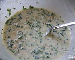 Соус из сметаны и майонеза