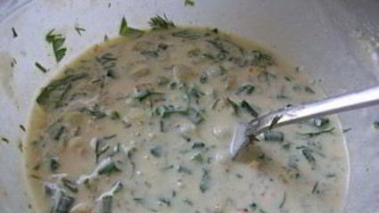 соус из сметаны и майонеза