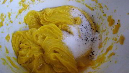 соус с горчицей и куркумой