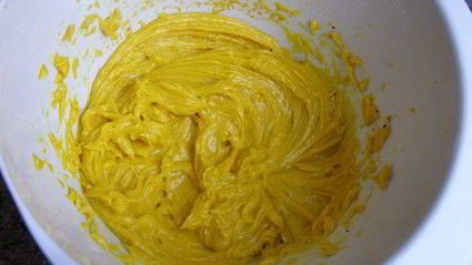 соус с горчицей и куркумой