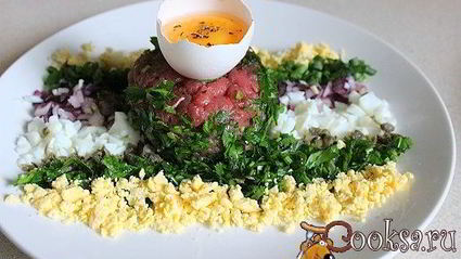 тартар из говядины