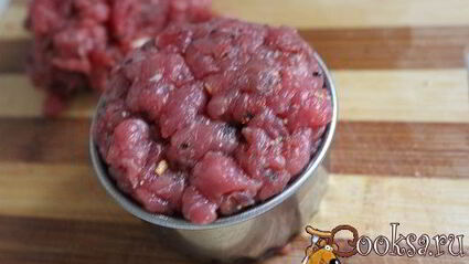тартар из говядины