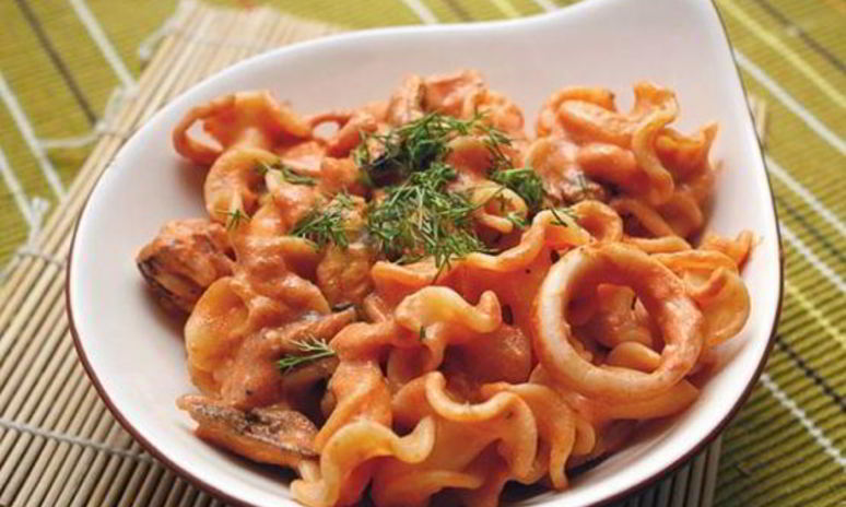 Рецепт соусов к пасте с морепродуктами