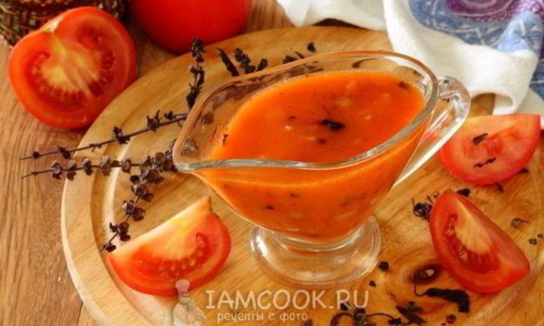 Рецепт томатного соуса в мультиварке
