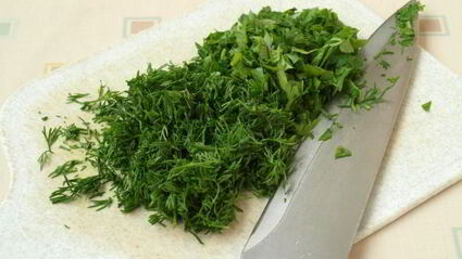 зеленый соус из шпината