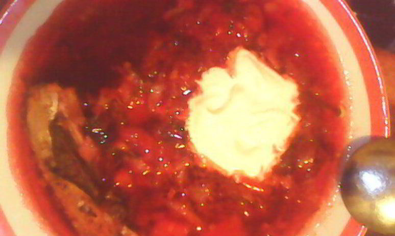 Рецепт бабушкиного борща